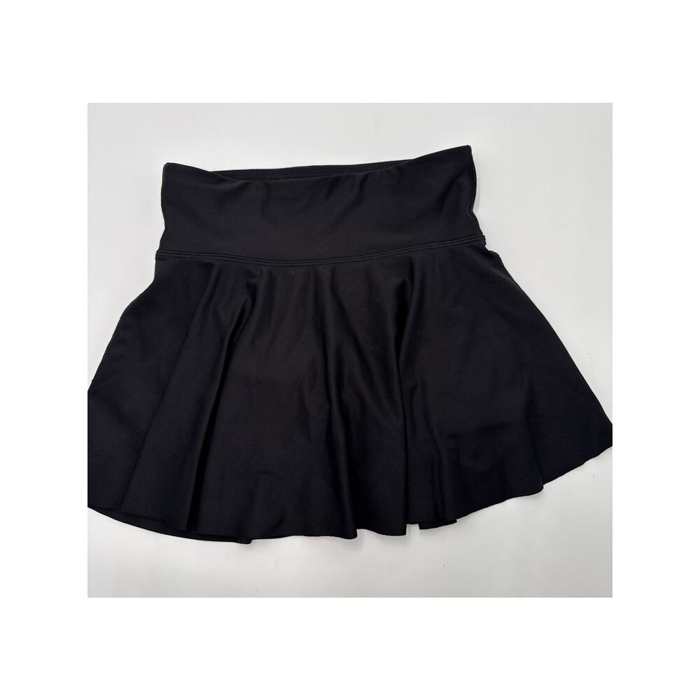 Old Navy Powersoft Girls Black Skort Size M 8-10 Athletic Go Dry